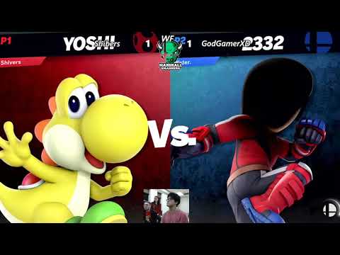 MS 1/21/20 - Shivers (Gren, Yoshi) vs coolmath4kids (Bowser, Mii Brawler) - Winners Finals - SSBU