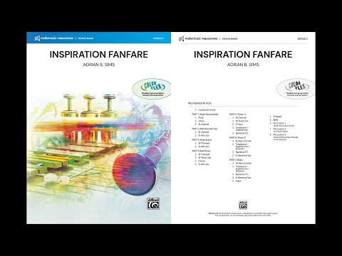 Inspiration Fanfare, by Adrian B. Sims – Score & Sound