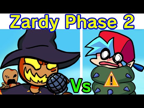 Friday Night Funkin' VS Zardy FULL WEEK 1-2 + Cutscenes (Bushwhack Foolhardy) (FNF Mod/Hard) Phase 2