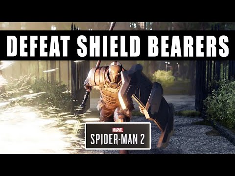 Marvel's Spider Man 2 Defeat the Shield Bearers - The Flames Have Been Lit Shield Bearers