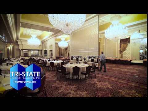 The Disappearing Wall by Tri-State Folding Partitions