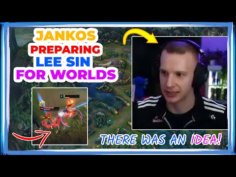 G2 Jankos Preparing His Lee Sin for Canyon [Lee Syndrome] [FUNNY]