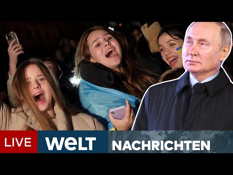 UKRAINE-KRIEG: Mega-Frust bei Putin - Ukraine feiert Flucht der Russen aus Cherson | WELT Newsstream