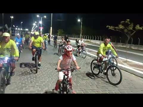 Grupo amigos do pedal de Amontada ceará Brasil no pedal noturno 11 12 25 