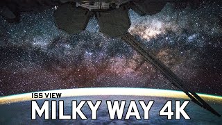 Milky Way Galaxy as seen from SPACE (4K)