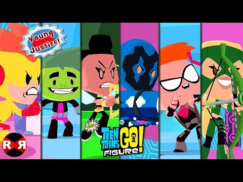 YOUNG JUSTICE IN MARTIAN TOURNAMENT - TEEN TITANS GO! FIGURE (Teeny Titans 2)