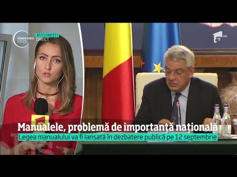 Manualele elevilor, problemă de importanță națională