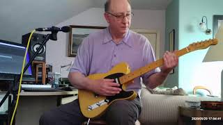 Video thumbnail for One of very first of the Fender JV Telecasters (April 17, 1982) by Rob Robson