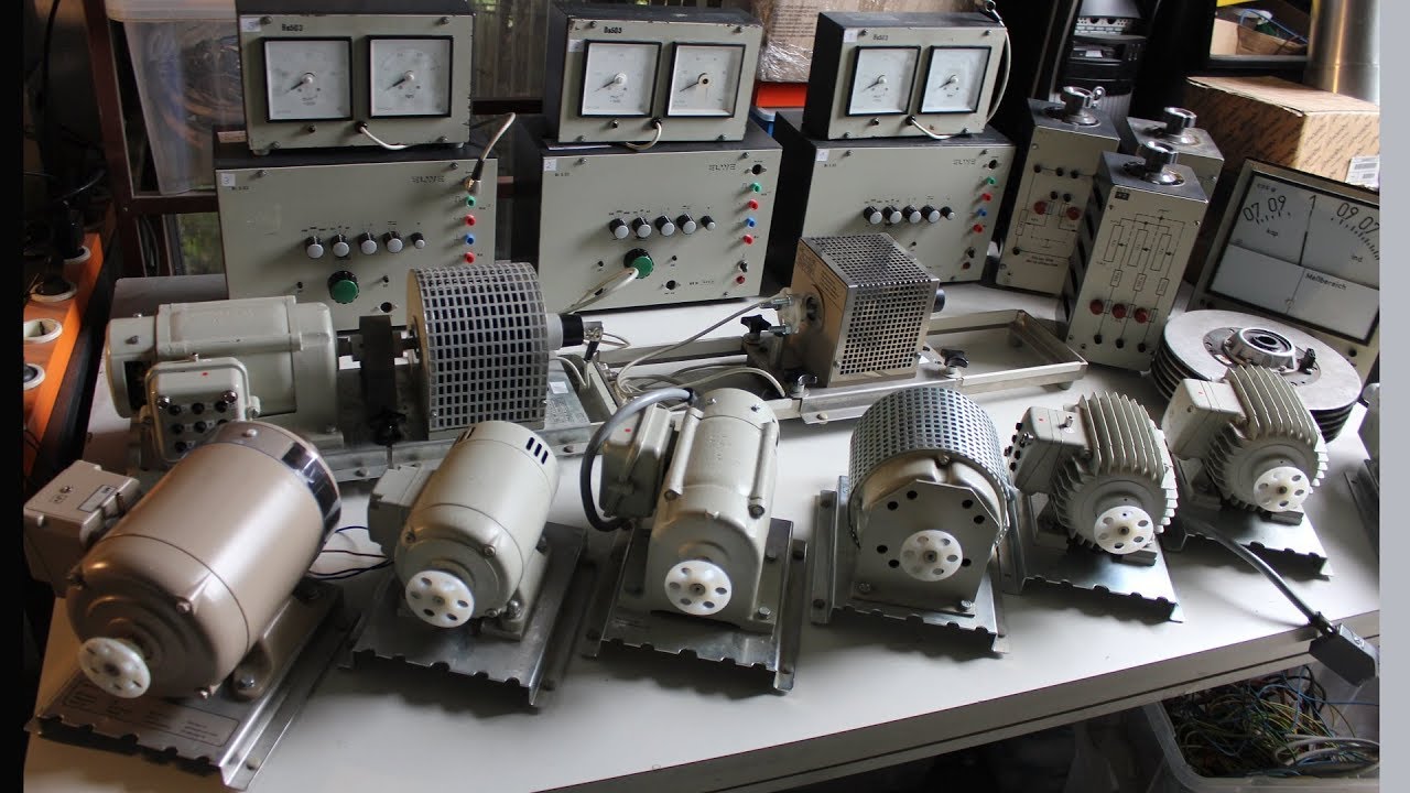 The Electric Motor Test Stand / Dyno - Test Runs and Motor-Experiments