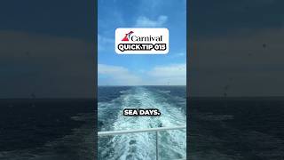 Carnival Cruise Quick Tips - 015