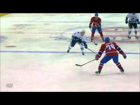 Canucks vs Canadiens Cody Hodgson Goal  12/8/11