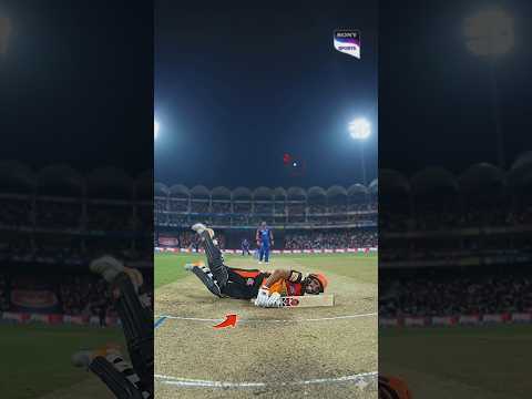 Wait… Batsman Falls But Hits a SIX 😱🏏 #shorts