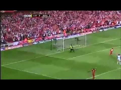[HD] Steven Gerrard Goal vs West Ham United FA Cup Final 2006 90th Minute