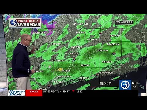 A rainy Monday morning