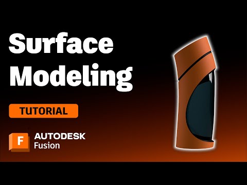 Surface Modeling in Autodesk Fusion [UPDATED!]