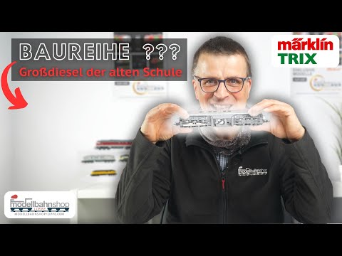 Großdiesel der alten Schule | Spur H0 | Märklin 36436 | Trix | MSL | Epoche IV | Ludmilla | BR 132