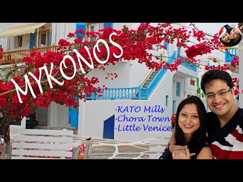 48 hours in Mykonos Island I Greece I Travel Vlog I GoPro Hero5