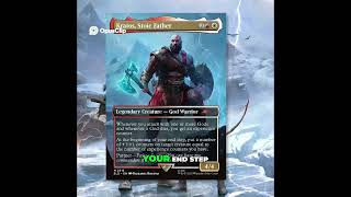Kratos Commander Deck GODLY Power for MTG!