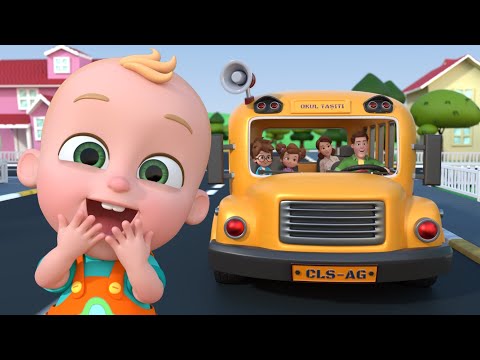 Otobüsün Tekerleği Dönüyor - Bebek Şarkıları - Çocuk Şarkıları - Zeynoş ile Adiş