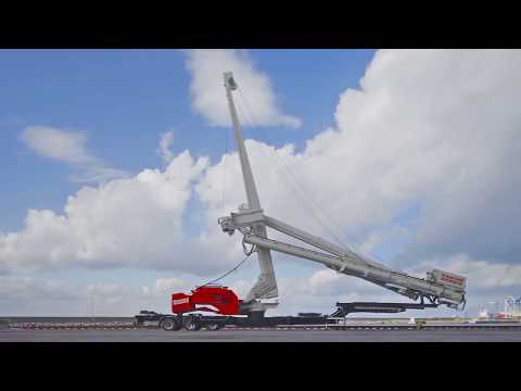 Siwertell road-mobile ship unloaders