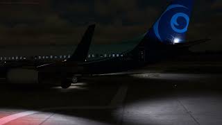 New Light PMDG 737-700 ( enhancement taxi, landing light and other extrior light ) video