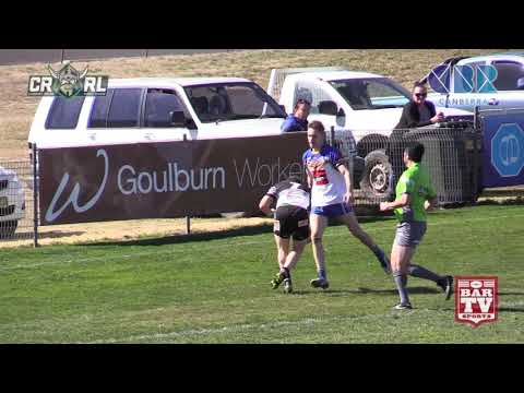 2017 Canberra RL - Round 18 Reserve Grade Highlights - Goulbourn Vs Yass