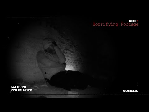 chained to wall in haunted basement (horrifying footage)