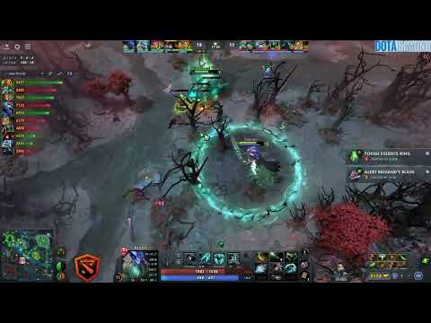 New 7.38B Ammar "ATF" Razor Offlane -  Team Falcons vs Nigma Galaxy Dota 2 (no commentary)