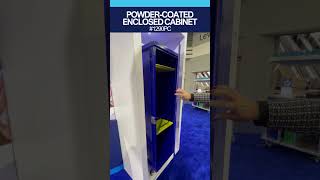 Powder-Coated Enclosed Transport Cabinets: Allergen Color-Coding