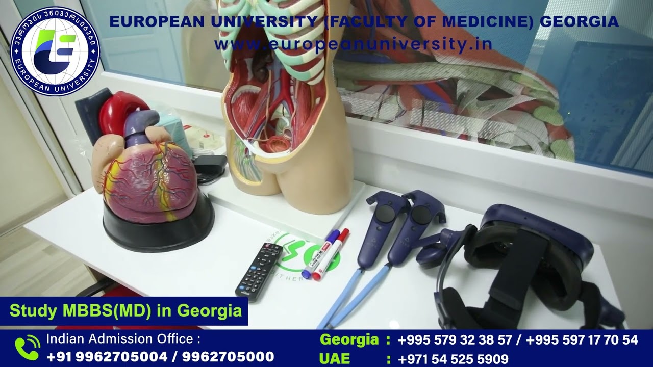 European University 3-D Anatomy Laboratory | MBBS In Georgia