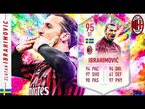 THIS CARD IS INSANE!! 95 SUMMER HEAT ZLATAN IBRAHIMOVIC REVIEW!! FIFA 20 Ultimate Team