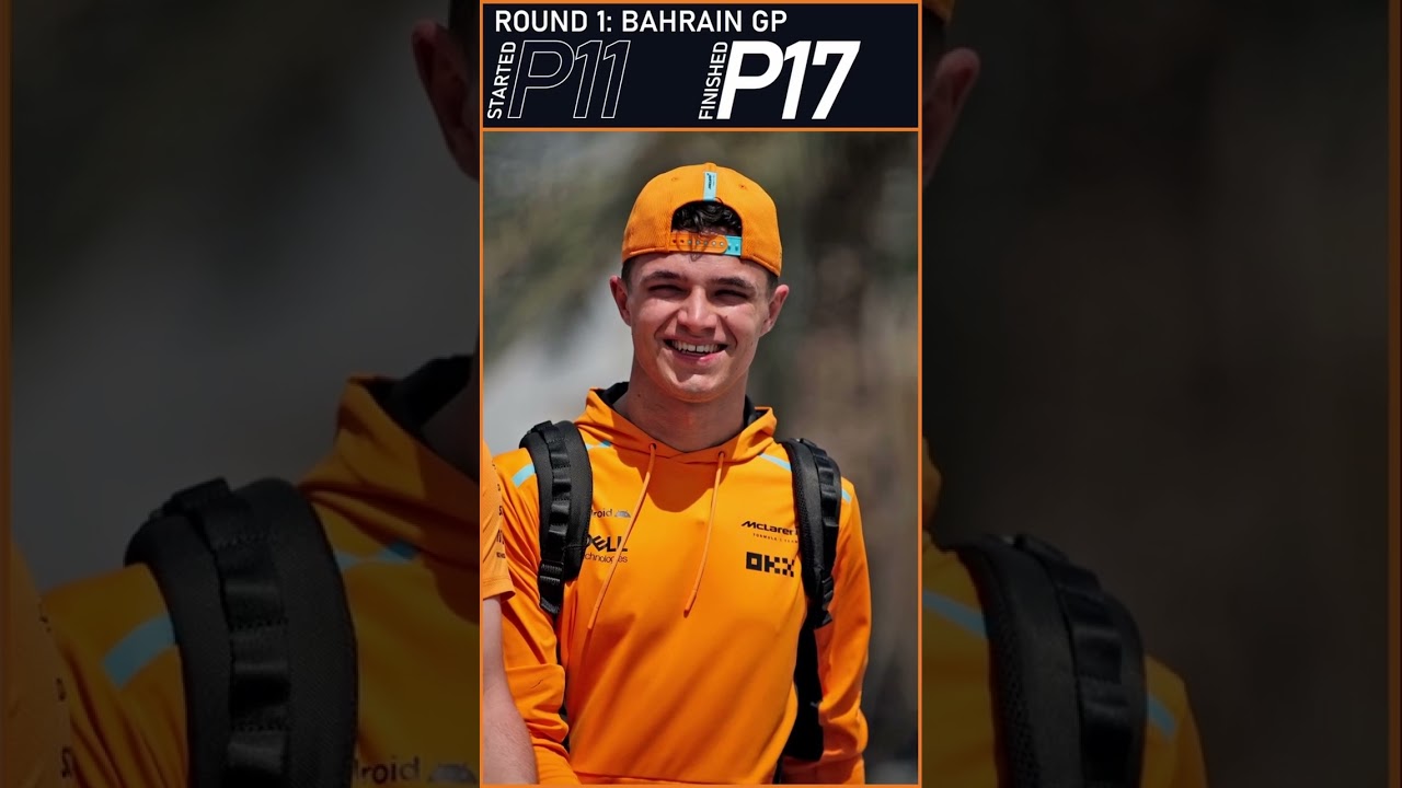 A complete disaster for Lando Norris in Bahrain