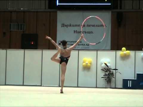 Simona Ivanova Hoop Final Bulgarian Championship Elite cat. 2011