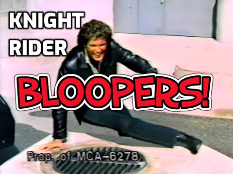 Knight Rider Bloopers & Gag Reel Newly Digitized and Upscaled! Vol. 1 1080P!