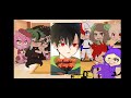 Mha React To Momo And Deku As Athanasia And Lucas Thanksgiving Special I Know I M Late
