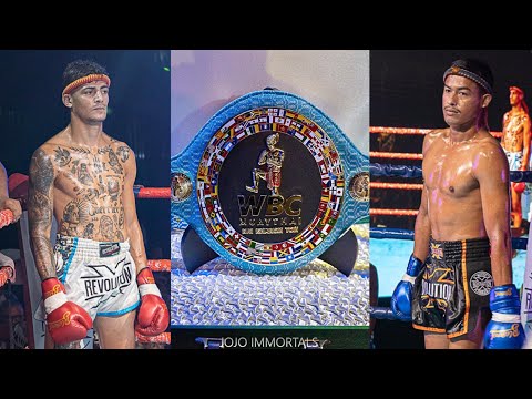 ชิงแชมป์มวยไทยWBCนักมวยบราซิลเตะขานักมวยไทยน๊อคยกแรก Lamec Silva vs Yodyangnam