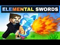 Using Elemental Swords In Minecraft