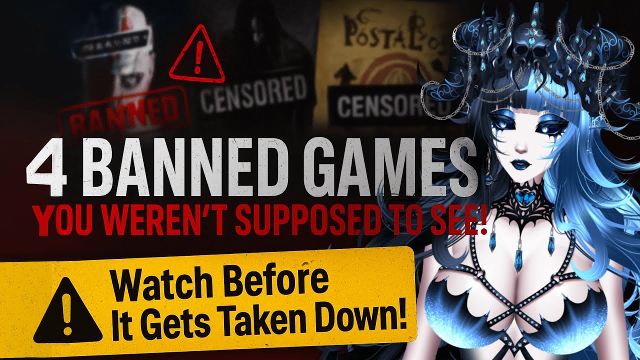 4 Banned Games That Went TOO FAR!