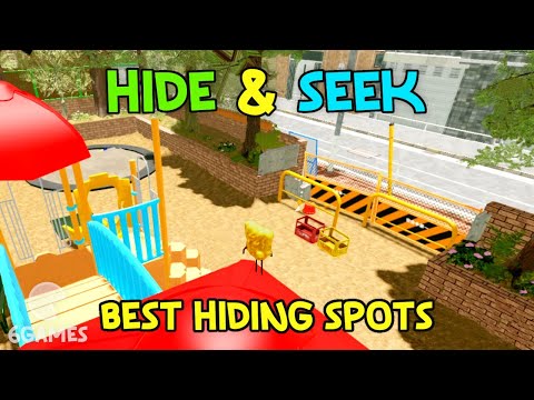 Hide and Seek: Best Hiding Spots in Playground - Secret Staycation [Roblox]