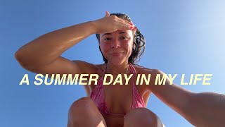 summer day in my life: sunrise, pilates, new smoothie spot, house reset, tjmaxx haul!!!!