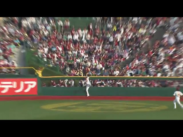 【9回表】これぞプロ!! イーグルス・聖澤がスーパーキャッチ!! 2017/5/3 E-Bs