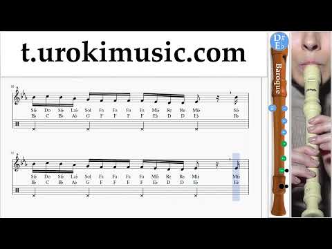 How to play KAROL G - MI EX TENÍA RAZÓN on recorder B. Tabs Notes Solo