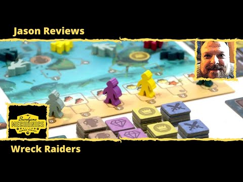 Jason's Board Game Diagnostics of Wreck Raiders