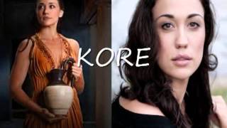 Personajes de Spartacus video