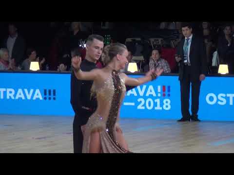 WDSF CZECH DANCE OPEN OSTRAVA 2018 Jan Bednarz & Wiktoria Lassak Youth Latin Final