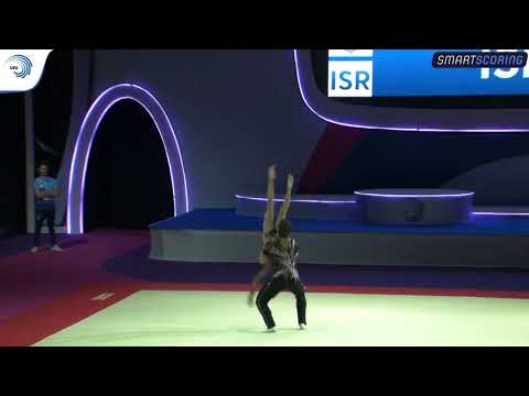 EC 2019 - JUN MXP Israel 1 DYN Final (Meron Weissman, Daria Gurovych)