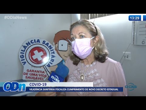 Vigilância sanitária fiscaliza cumprimento de novo decreto estadual 02 02 2022