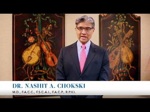 Dr Nishit Choksi describes a peripheral atherectomy.