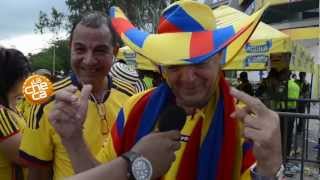 preview picture of video 'Partido Colombia vs Paraguay 2012'