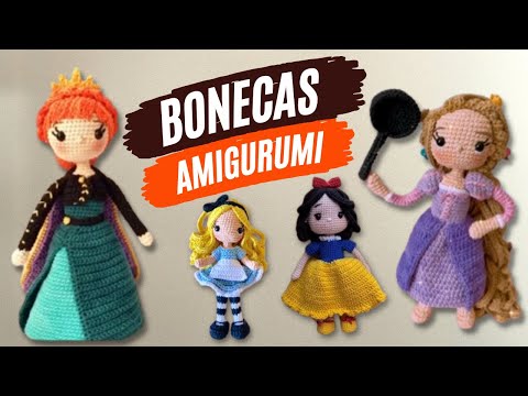 [IMPERDÍVEL] Bonecas Amigurumi 👩